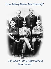 cover showing jack marsh with white sportsmen in team photo